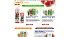 Desktop Screenshot of hb-101.com